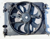 NISSAN X-TRAIL T32 QASHQAI II chłodnica wody klimy wentylator komplet