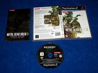 METAL GEAR SOLID 3 SNAKE EATER PS2 od HIDEO KOJIMA 3xANG IDEALNA
