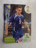 Karta panini autograf Bośnia i Hercegowina Ibisević World Cup Brasil 2014