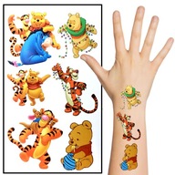 TATUAŻE ZMYWALNE DLA DZIECI KUBUŚ PUCHATEK, TYGRYSEK I PRZYJACIELE - ZESTAW