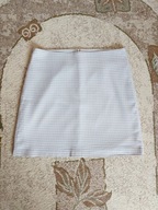 SPÓDNICA SPÓDNICZKA NEW YORKER XL PEPITKA BEŻ