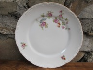 DUŻE Porcelanowe Płaskie Talerze Obiadowe_ KOENIGSZELT PRL