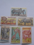 Czechosłowacja - zwierzęta ZOO Safari - Mi. 2345-50 **