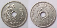 Belgia 5 cent 1920 ces