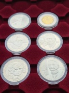 Zestaw monet 2 hrywny - 6 sztuk