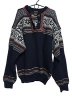 Christiania Norway sweter norweski wełniany XXL