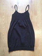 TOP / NA RAMIĄCZKACH / CZARNY