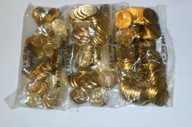 1, 2, 5 groszy 2007r 3 woreczki bankowe