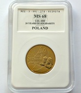 2 ZŁOTE 2000 SOLIDARNOŚĆ / MS68 PCG