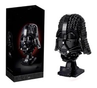 Klocki Darth Vader Star Wars hełm czarny 75304 jak lego
