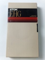 TDK E-HG E180 KASETA VIDEO VHS MAGNETOWID