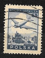 1946 "DAKOTA" Fi 397 ly5 kas. ZL 11:10 3/4 C gw/opis ząbkowanie mieszane!!!