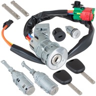 STACYJKA + KOSTKA + WKŁADKI ZAMKA + 2 KLUCZYKI CITROEN C2 C3 2002-