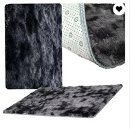 DYWAN RABBIT FUTRZANY PLUSZOWY ANTYPOŚLIZGOWY DO SALONU POKOJU 80X120 CM