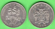 Jamajka 20 centów, 1976 KM#69