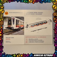 Kartonowy model pociągu do wycinania i składania - Sztab #3325 Chrzanów