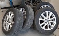 Mazda 3 Mk3 6 Koła Felgi Opony zimowe całorocz. 205/60 R16 Poznań 19 r. 6mm