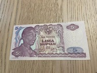 Indonezja - 5 rupii - 1968 - UNC