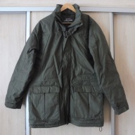 Gelert ciepła kurtka na zimę ciemna zieleń r. L XL