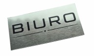 Tabliczka informacyjna BIURO - grawer laserowy