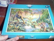 Puzzle 112 elem. DINOZAURY