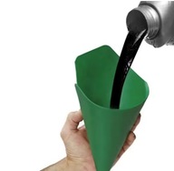 Elastyczny lejek do oleju – czerwony, wielozadaniowy, elastyczny