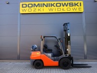 WÓZEK WIDŁOWY TOYOTA 02-8FGJF35 2018R. LPG DUPLEX WYNAJEM SPRZEDAŻ SERWIS