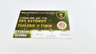 bilet GKS KATOWICE - ZAGŁĘBIE II Lubin 05.08.2006