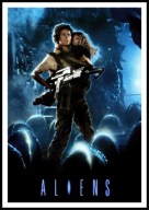 A2 PLAKAT FILMOWY KINO FILM OBCY - DECYDUJĄCE STARCIE, ALIENS (1986)