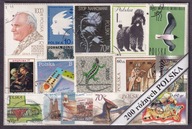200 różnych znaczków polskich z lat 1960-2000 7 pakiet