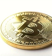 Moneta Bitcoin Złota | Kolekcjonerska / 40mm / CIĘŻKA / WYSOKA JAKOŚĆ