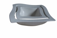 VILLEROY&BOCH MISY NEW WAVE PORCELANA MISKI SALATERKI danish design KOMPLET