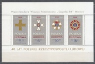 1984 Wystawa Filatelistyczna Sochilex Wrocław Fi blok 125 **