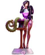 Figurka 3D - Zatanna - DC Comics- 16K- 1:6 - 3DMoon