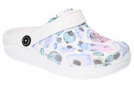 American Club klapki dziecięce pianka biały rozmiar 34