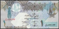 Katar 1 riyal 2003 - stan bankowy UNC