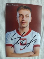 Zdjęcie 10x15 autograf Polska Mateusz Skrzypczak PZPN 2024