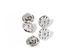 PINS broszka identyfikatorZapinka do przypinki srebrna motylek 5 szt.