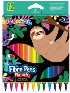 FLAMASTRY DZIECIĘCE SZKOLNE 12 KOLORÓW KIDS MAZAKI COLORINO