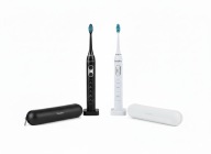 SZCZOTECZKA SONICZNA DO ZĘBÓW 1+1 GRATIS ZESTAW 2SZT ETUI 8 KOŃCÓWEK PLUS