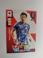 Karta panini autograf Japonia World Cup Qatar 2022 Wataru Endo