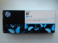 Tusz HP 81cyan(niebieski) C4931A Oryginalny