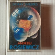 ANDRZEJ ROSIEWICZ- DOBRY INTERES. KASETA AUDIO.