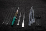 Zestaw Hodowcy 7 pozycji , 5 wymiennych ostrzy , pęseta 18cm