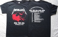 METALLICA Kill 'Em All Summer 1983 Tour Official Shirt Orginał Thrash Metal