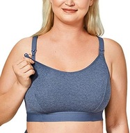 Śliczna markowa bielizna Gratlin A029 5XL Raceback Nursing Bra 88% cotton