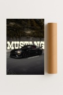 Plakat bez ramy 50x70cm Ford Mustang GT Muscle Car Auto Sport Legenda Hit