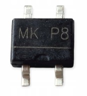 Mostek prostowniczy MB 8S 800 V 0,5 A SMD cena za 2 szt 2-6-6