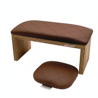 PODPÓRKA DO MANICURE PEDICURE ZESTAW PODSTAWKA DĄB RĘCZNIE ROBIONA PREMIUM