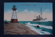 GDAŃSK / Danzig Nowy Port / Latarnia 1920r.